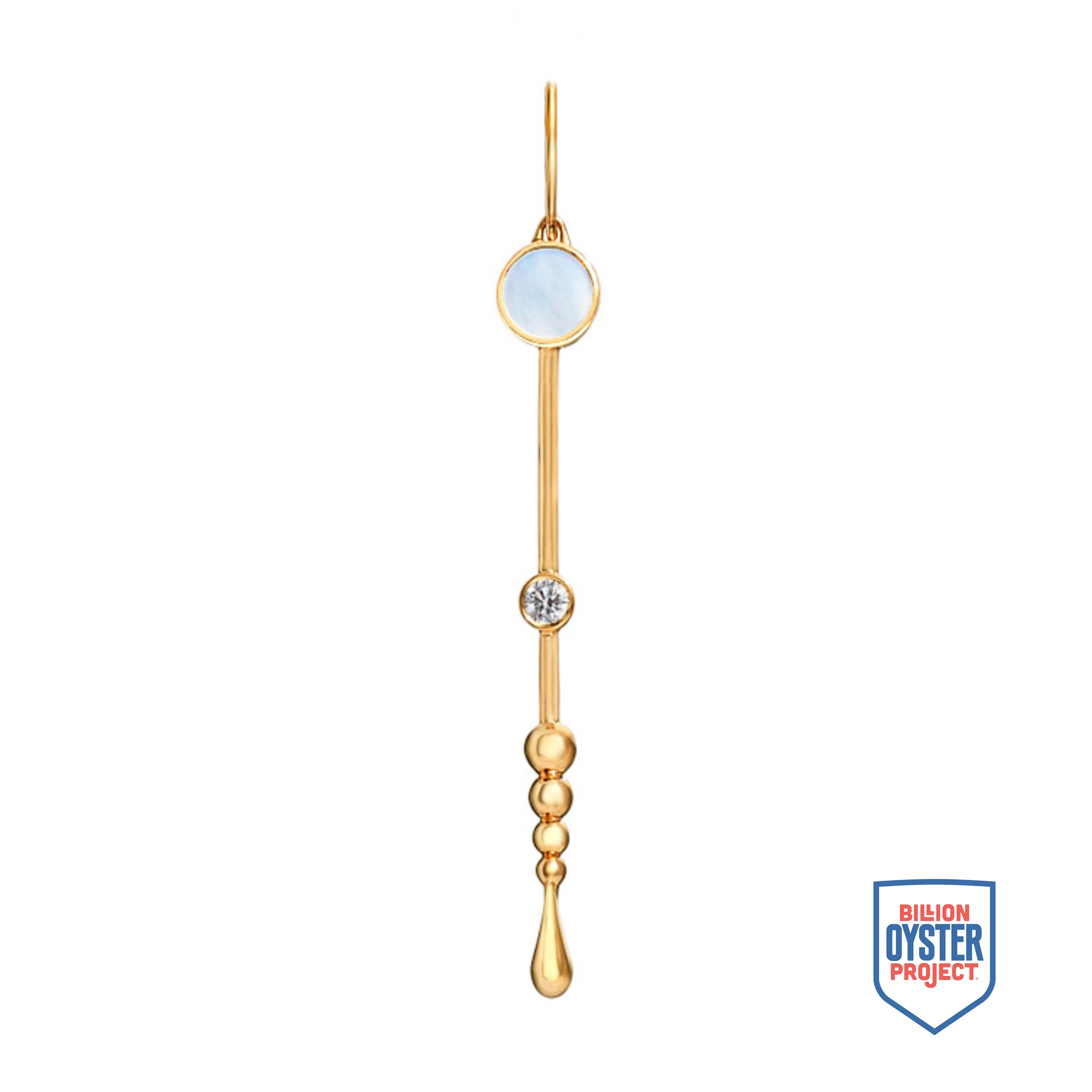 Loyalty Wand Pendant in 18k Yellow Gold - Paz Lifestyle 