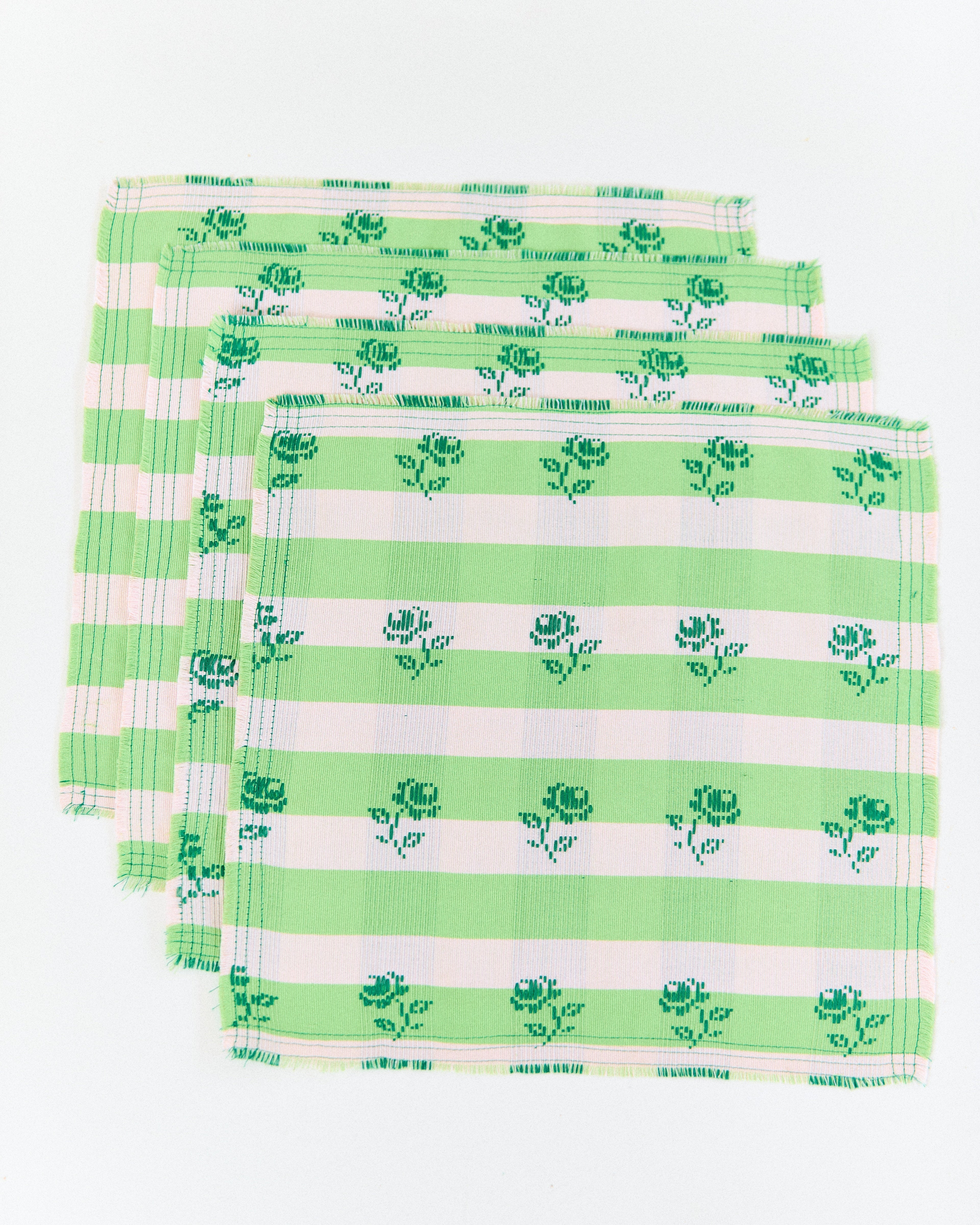 Napkin Set Rosas