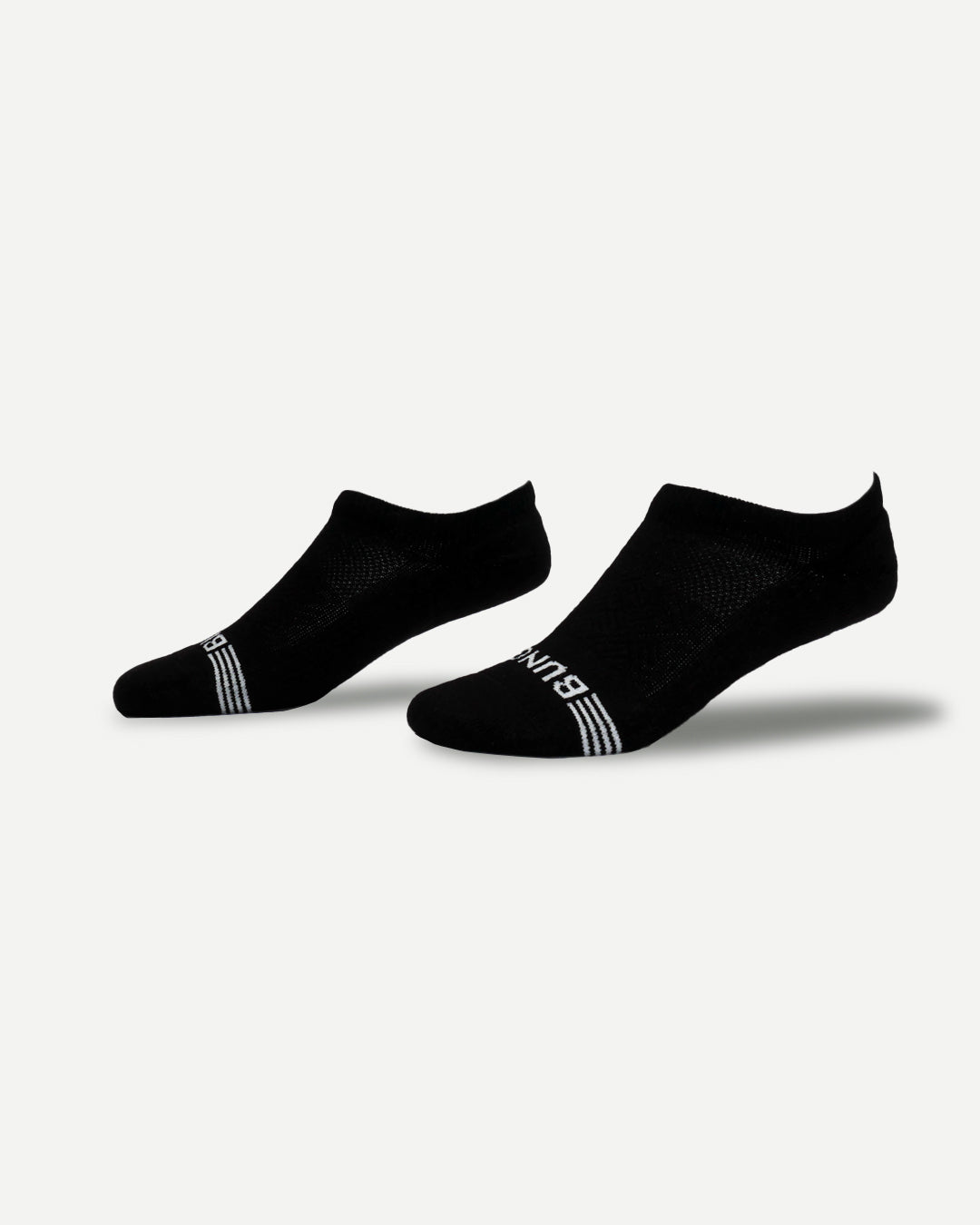 Black & White No Show 4-Pack