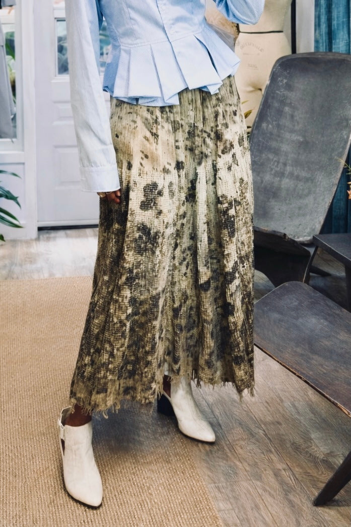 Maaza Botanical printed skirt