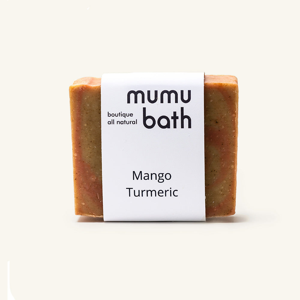 Mango and Turmeric Soap Bar handmade by Mumu Bath