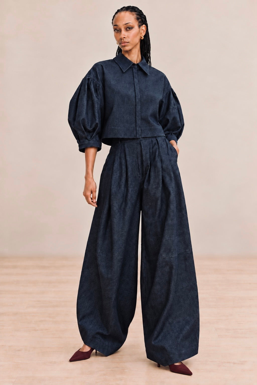 Merkeb denim pant