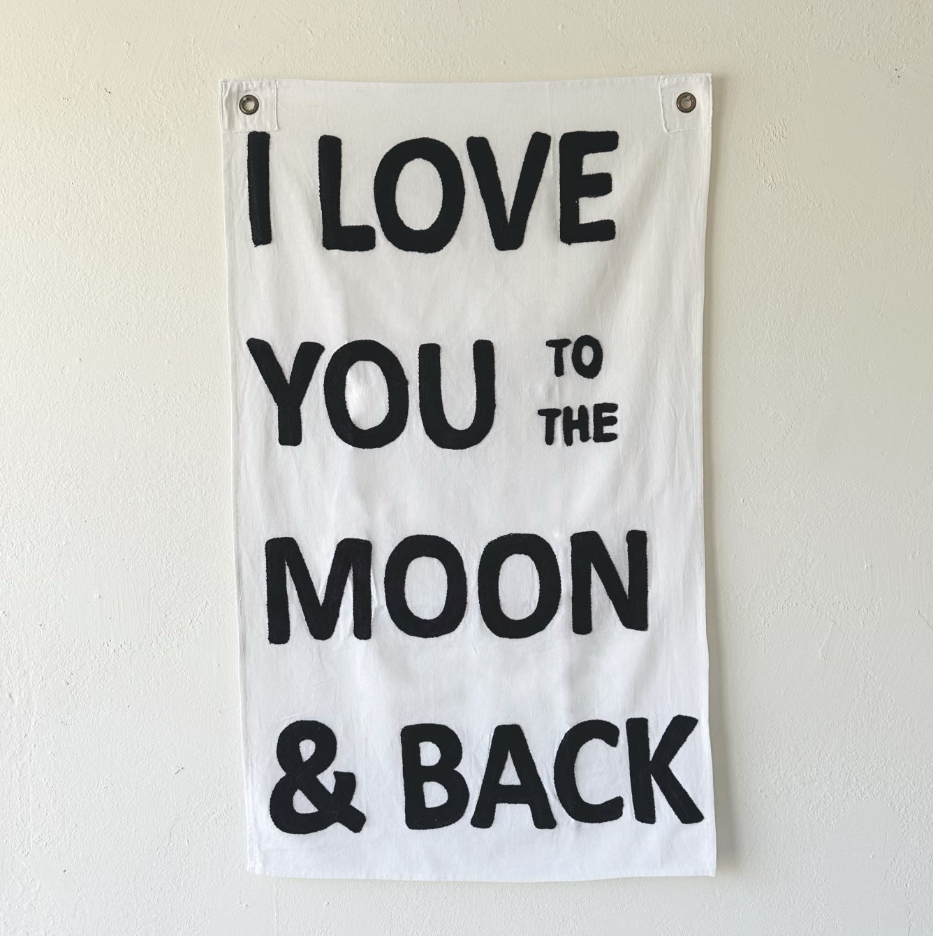 I Love You to the Moon and Back Handmade Wall Tapestry - Paz Lifestyle 
