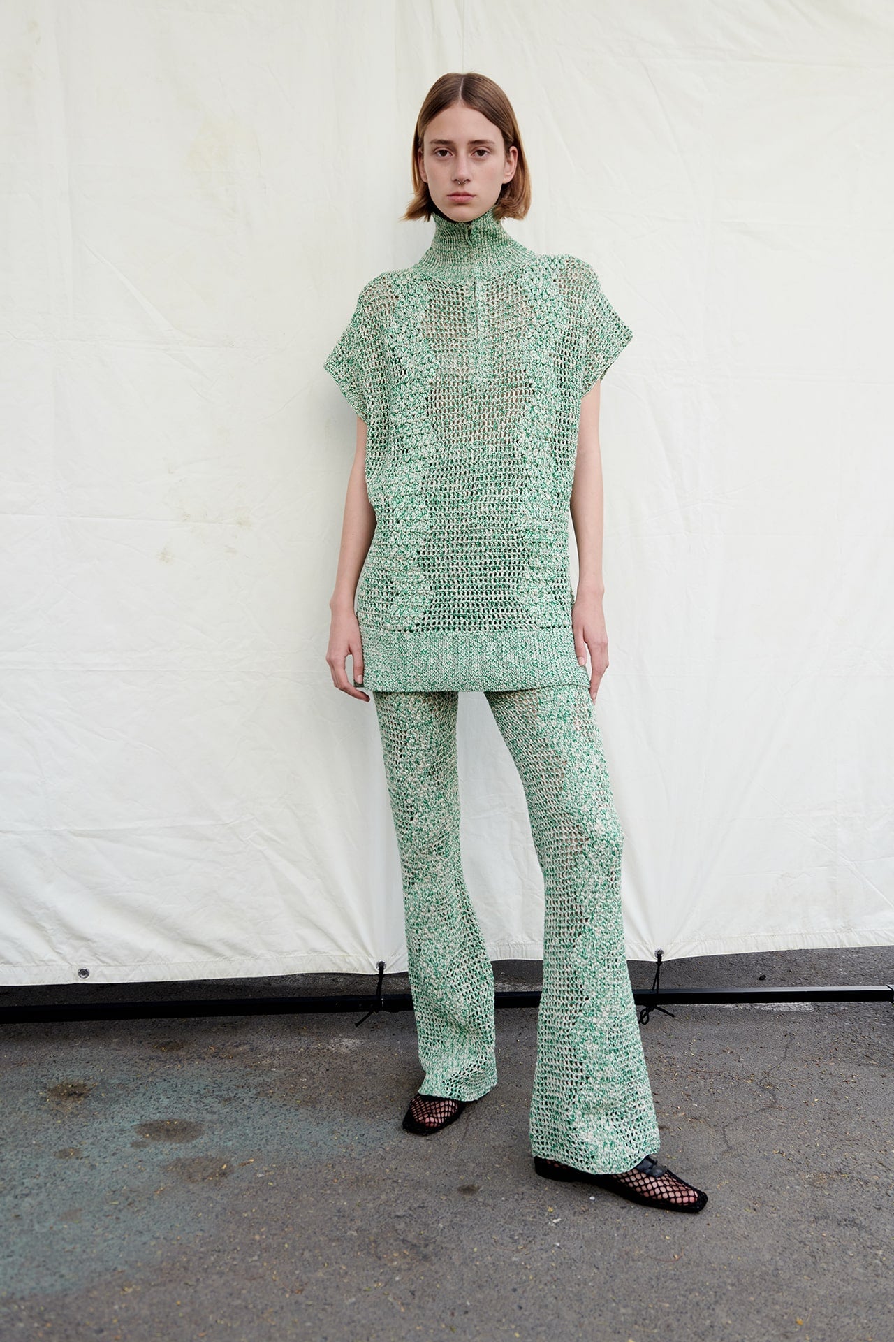 Zig Zag Pants Green - Paz Lifestyle 