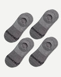 All light grey No Show 4-Pack