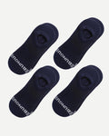 All navy No Show 4-Pack