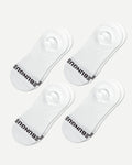White No Show 4-Pack