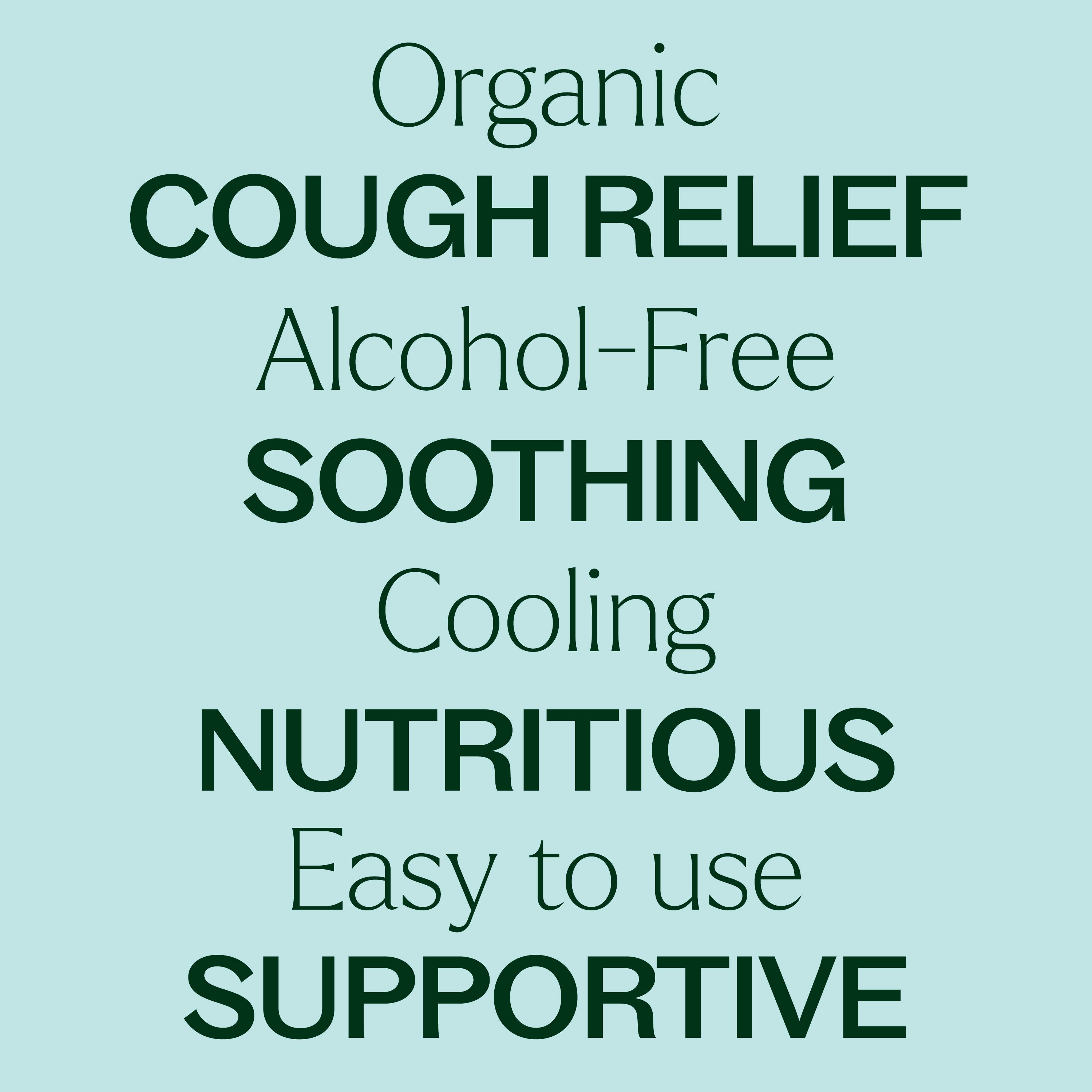 Cough Relief Organic Herbal Supplement