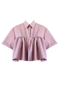 Pink Ruffle Top