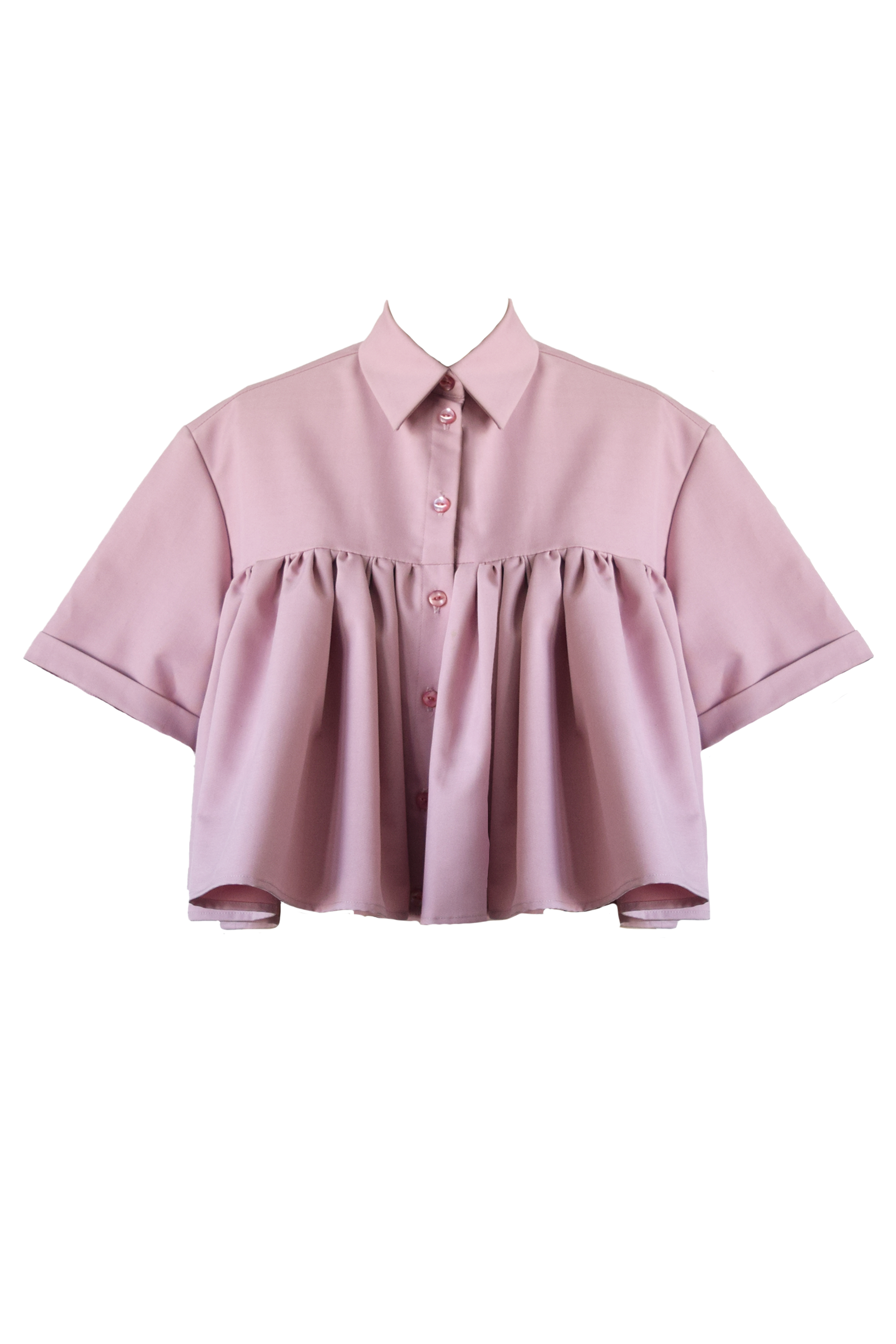 Pink Ruffle Top