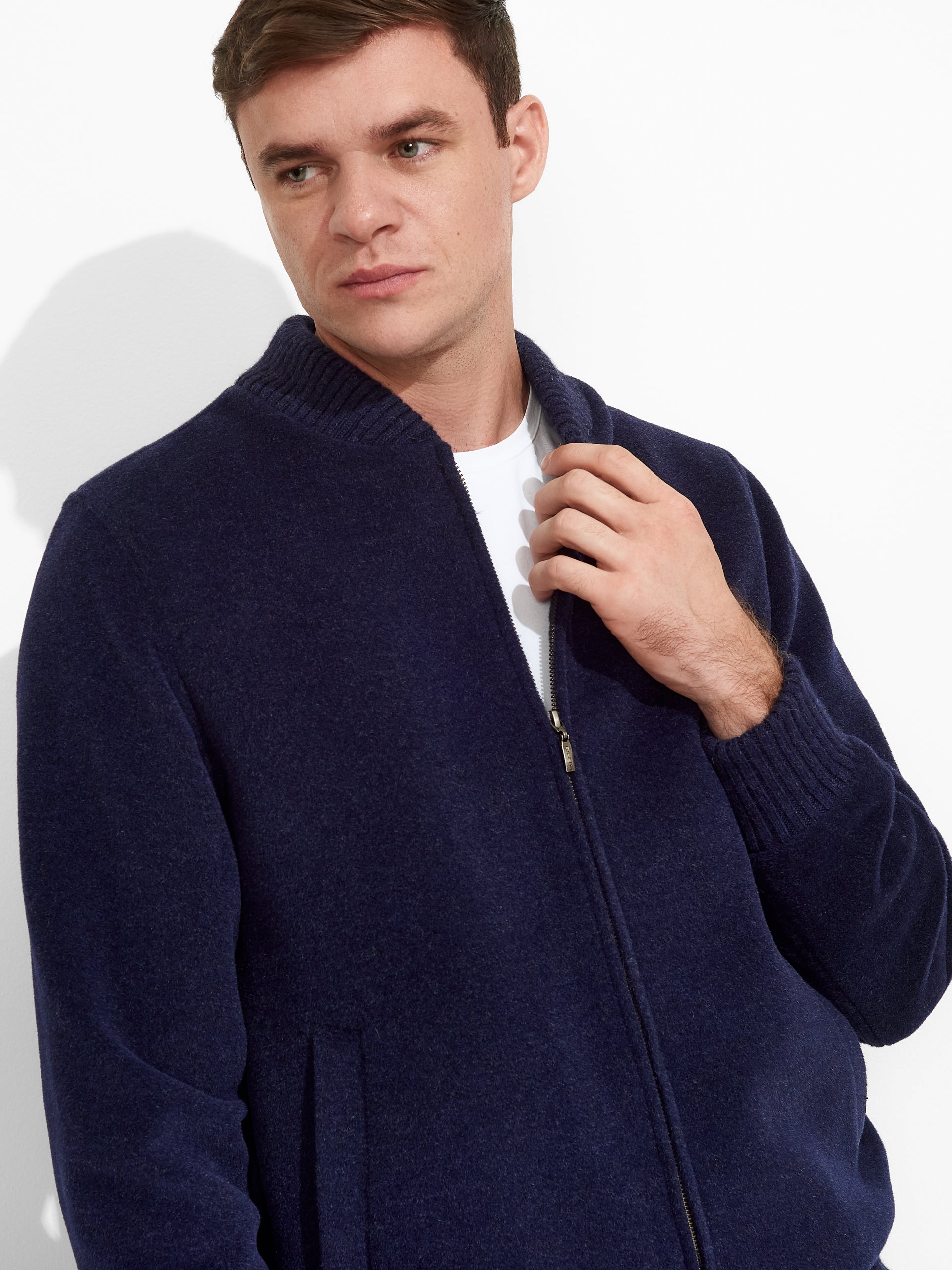 Zermatt Jacket Baby Alpaca Color Black - Paz Lifestyle 