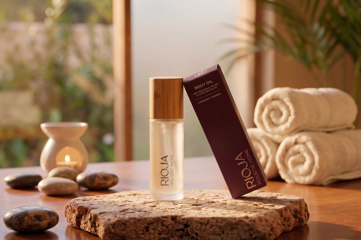 100% Botanical Body Oil with Lavender Essential Oil -  Lavender/Lavanda