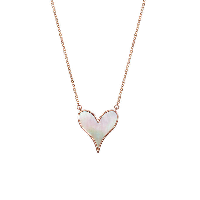 Love Pendant 15mm in Rose Gold