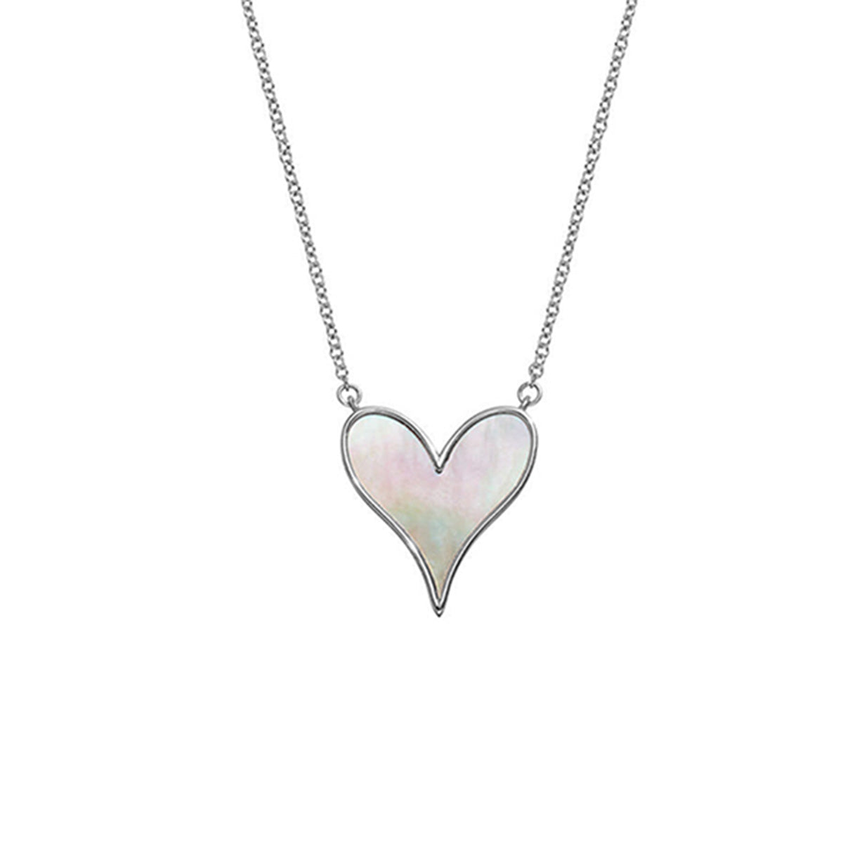 Love Pendant 15mm in Sterling Silver