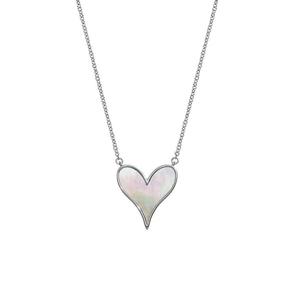 Love Pendant 15mm in Sterling Silver - Paz Lifestyle 