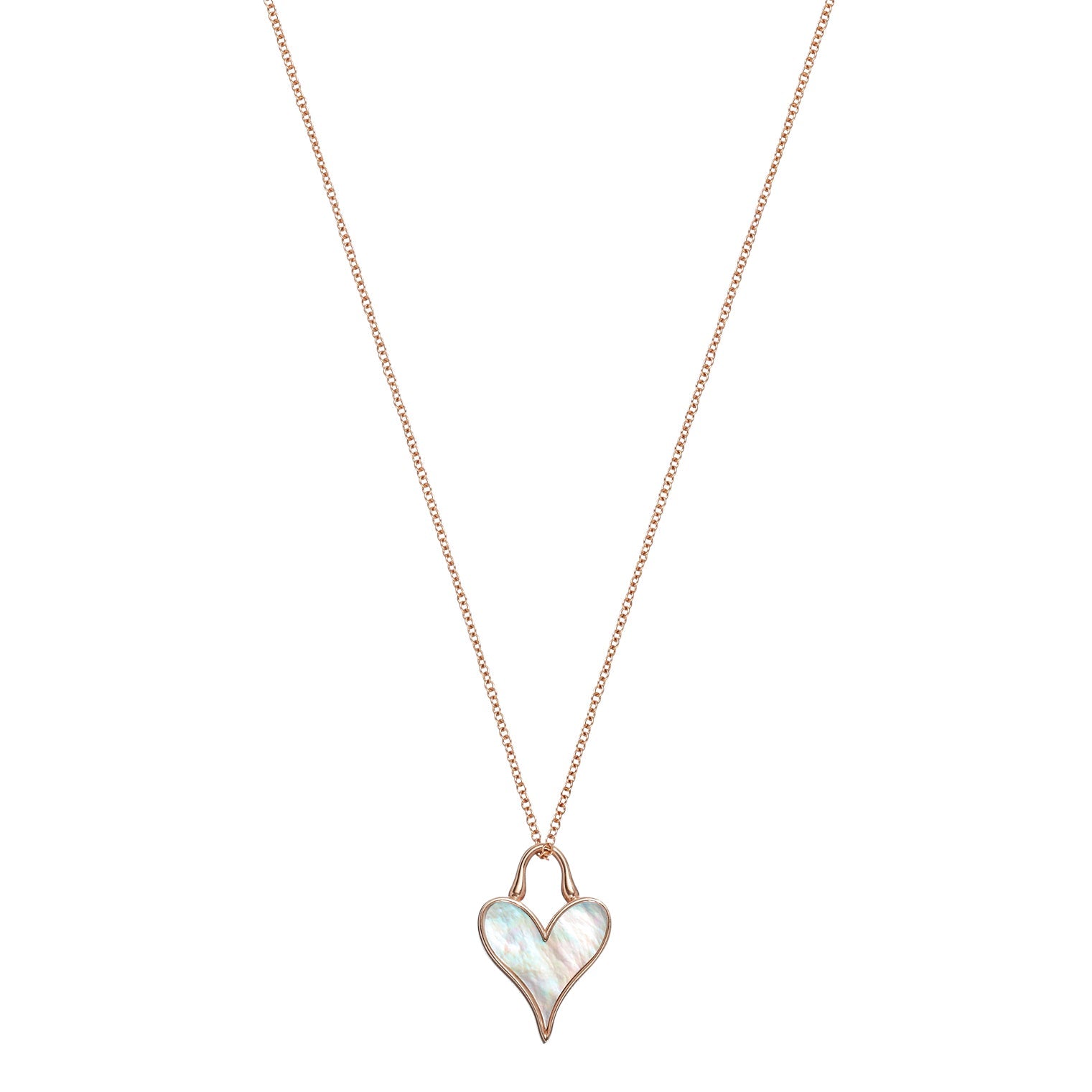 LoveLock Pendant 12mm in Rose Gold