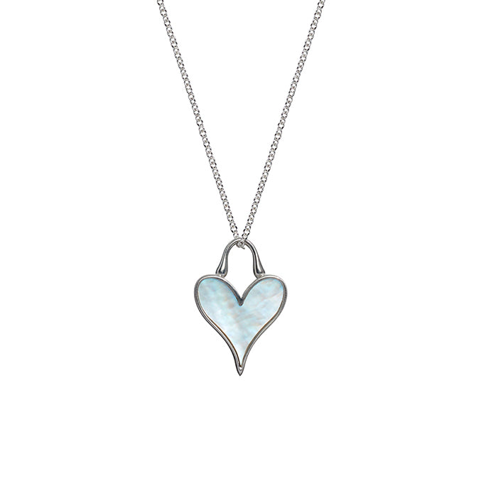 LoveLock Pendant 12mm in Sterling Silver - Paz Lifestyle 