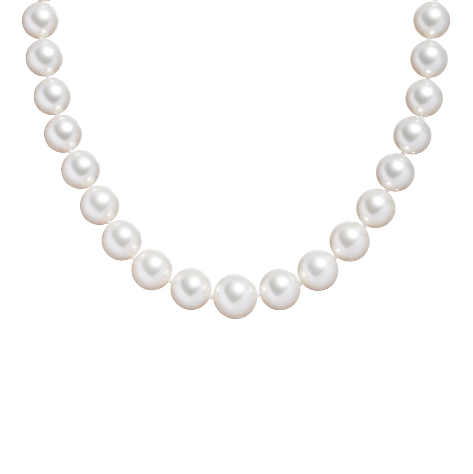 Australian South Sea Round Pearl Necklace in Rose Gold - Paz Lifestyle 