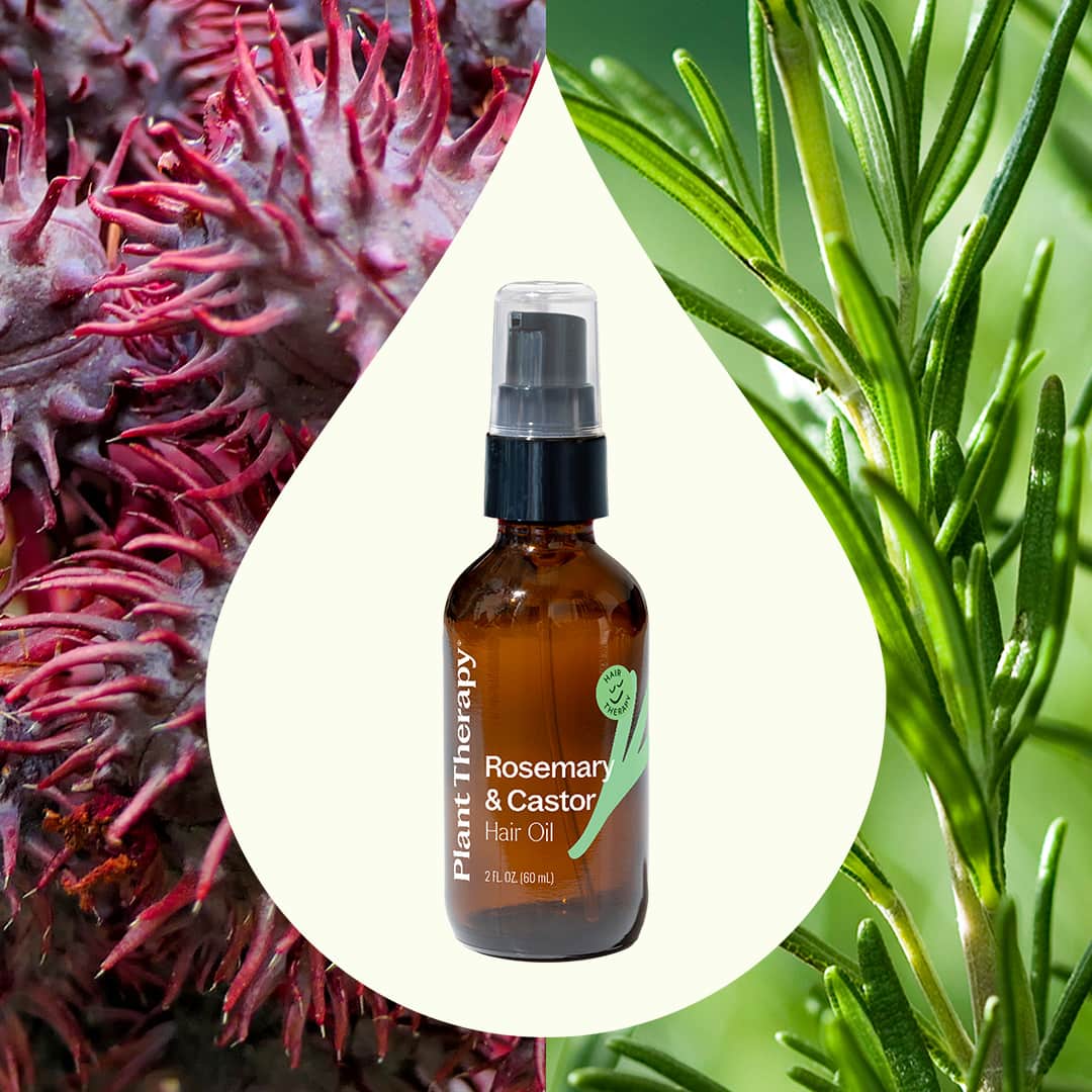 Rosemary & Castor Hair Oil 2oz