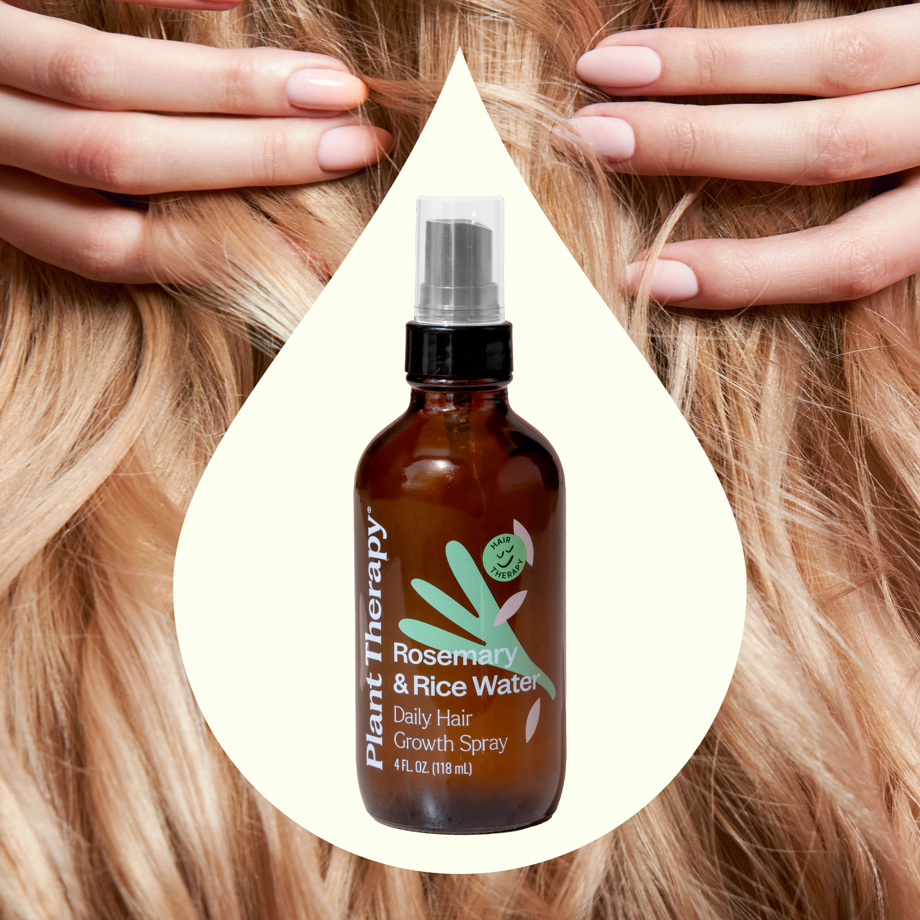 Rosemary & Rice Water Daily Hair Growth Spray - Paz Lifestyle 