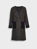 Zeyad Coat Lana And Baby Alpaca Color Brown