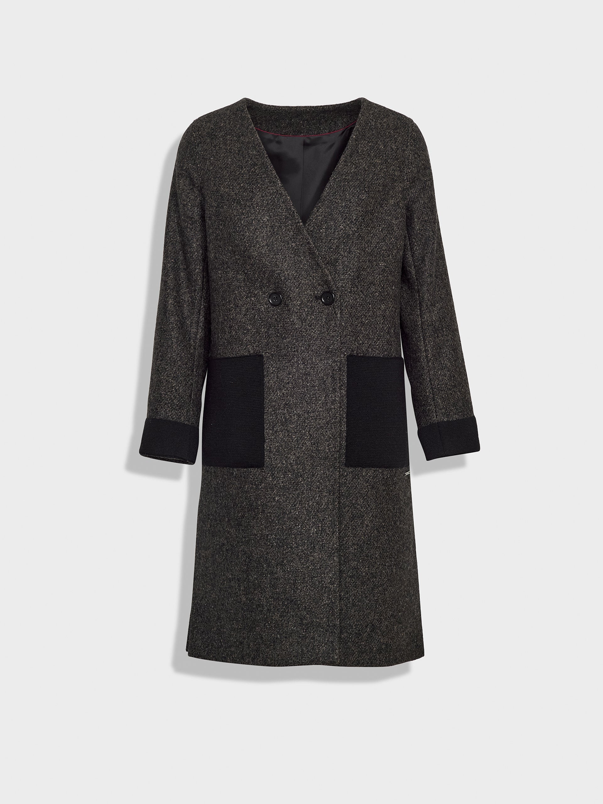 Zeyad Coat Lana And Baby Alpaca Color Brown