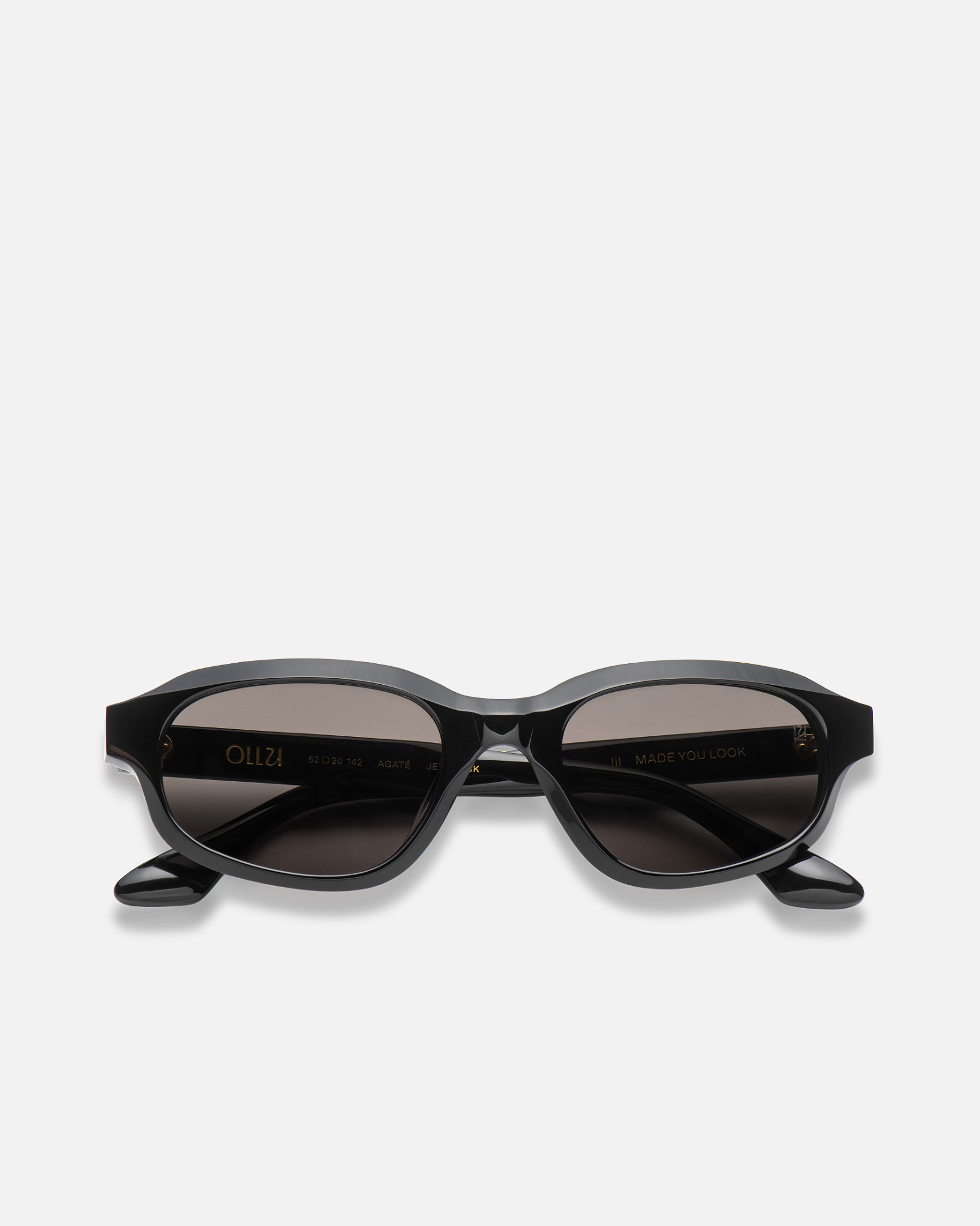 AGATÉ - JETBLACK / SMOKE