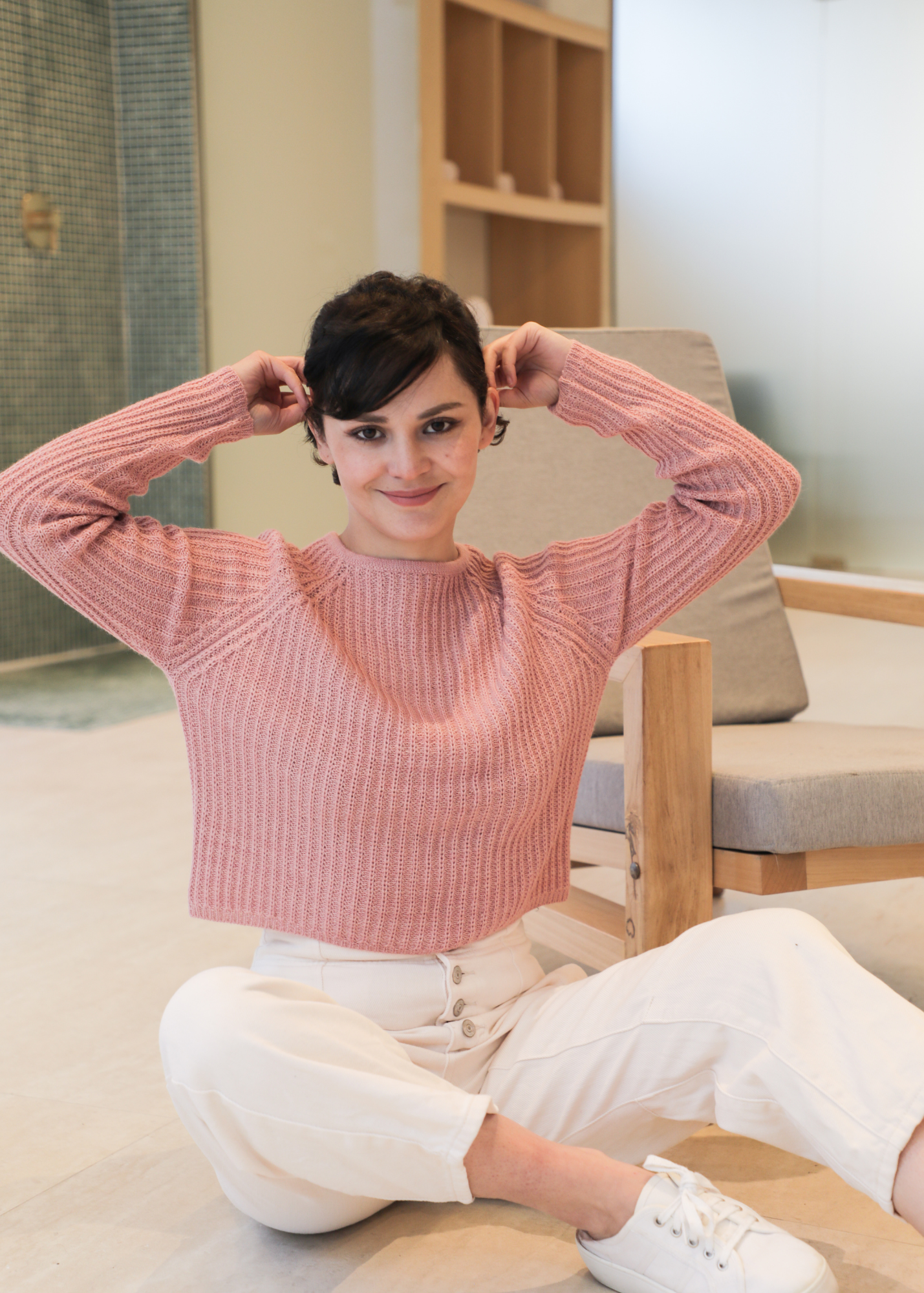 Sawika Crop Alpaca Sweater - Paz Lifestyle 