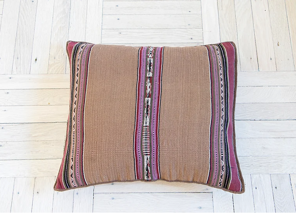 Brown Livichuco - Lampaya Paqu Pillow