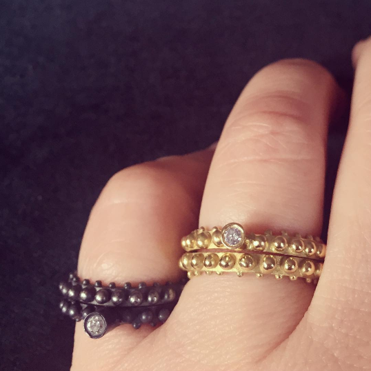 BOHEME Lea Diamond ring 925 rts - Paz Lifestyle 