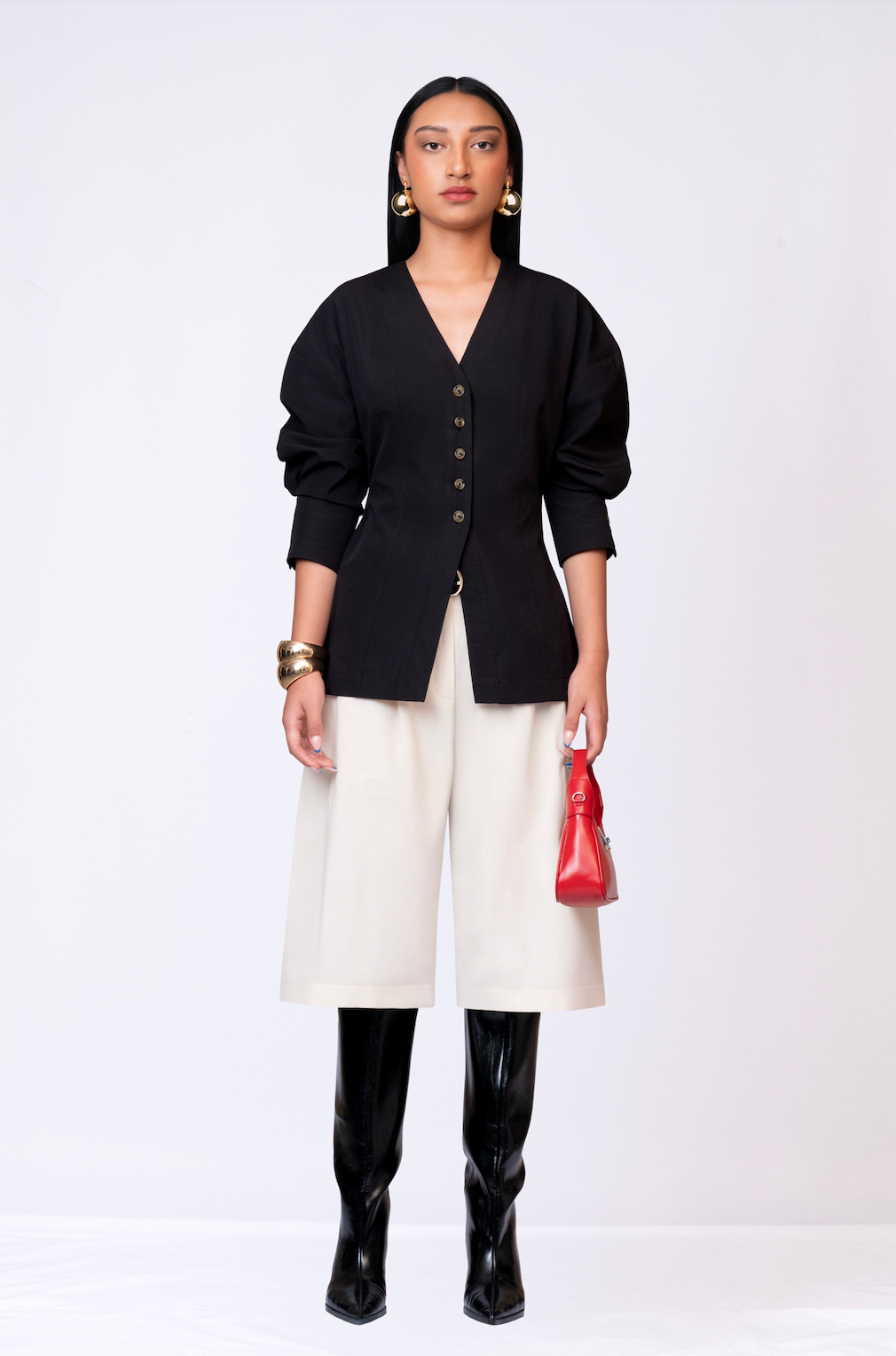 The Sculpted Blouse