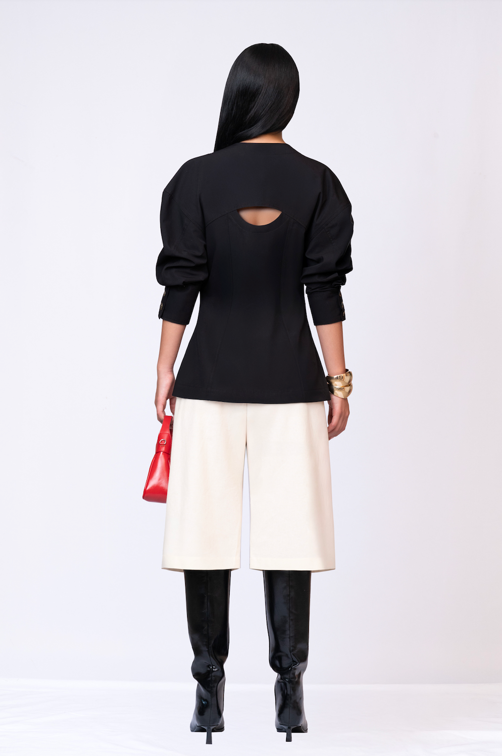 The Sculpted Blouse