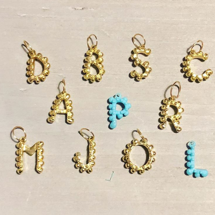 BOHEME "T" INITIAL CHARM rts - Paz Lifestyle 