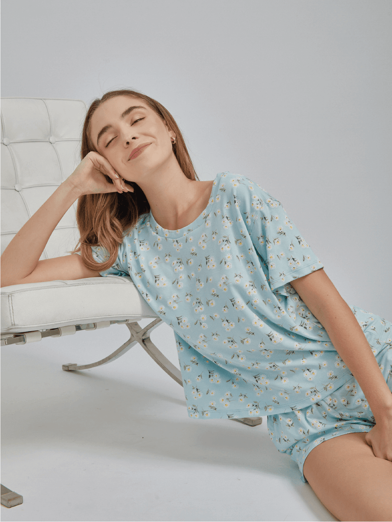 Emilia Margaritas Organic Pajama Set - Paz Lifestyle 