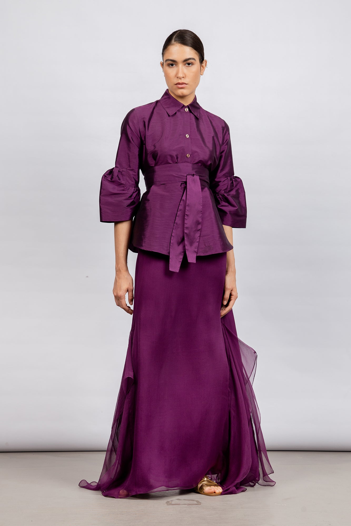 Suria Blouse | Purple - Paz Lifestyle 