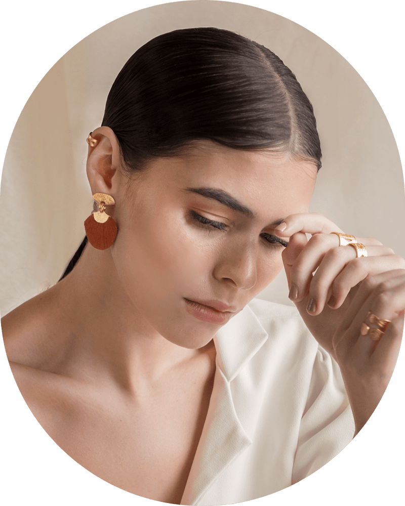 KIPAS Stud Earrings - Paz Lifestyle 