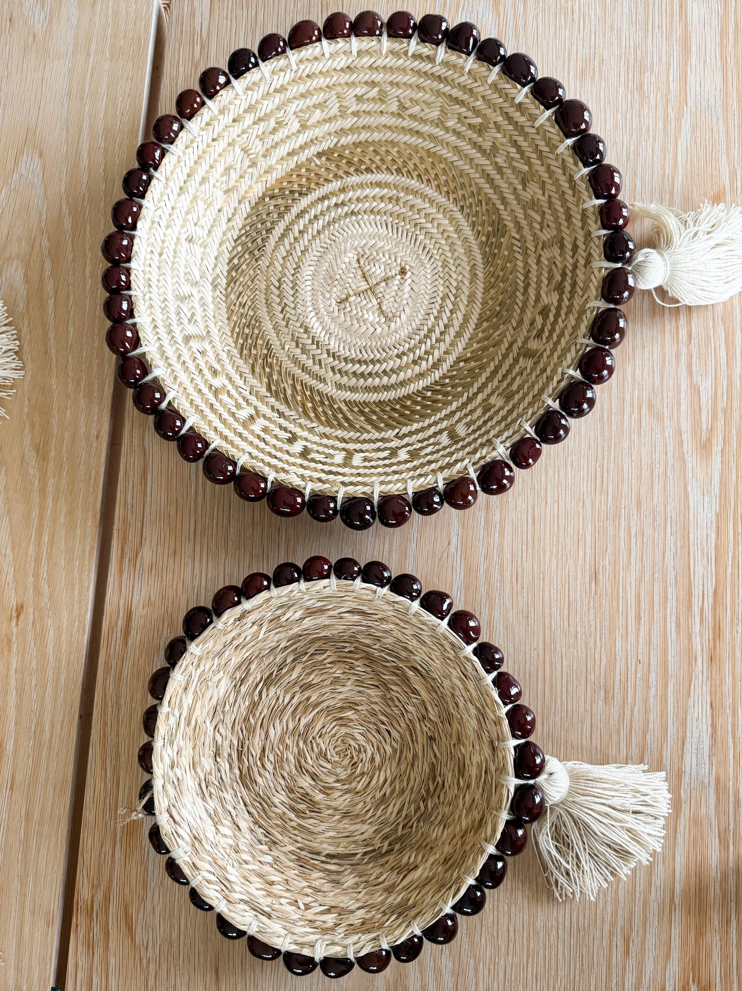 Teiruma - Fruit  Basket with Tawa Seeds Brown - Paz Lifestyle 