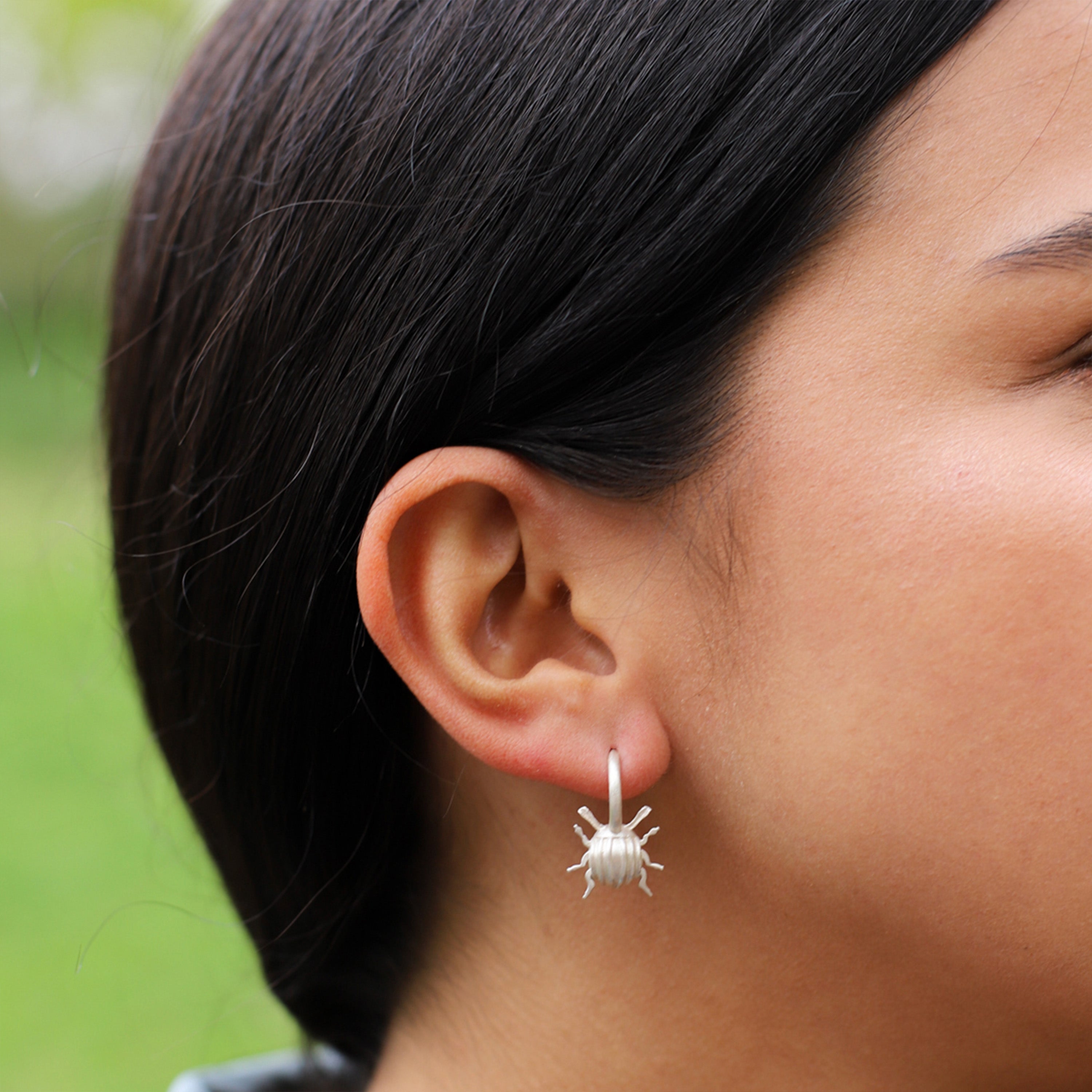 Tiny Beetle Hoops - Paz Lifestyle 