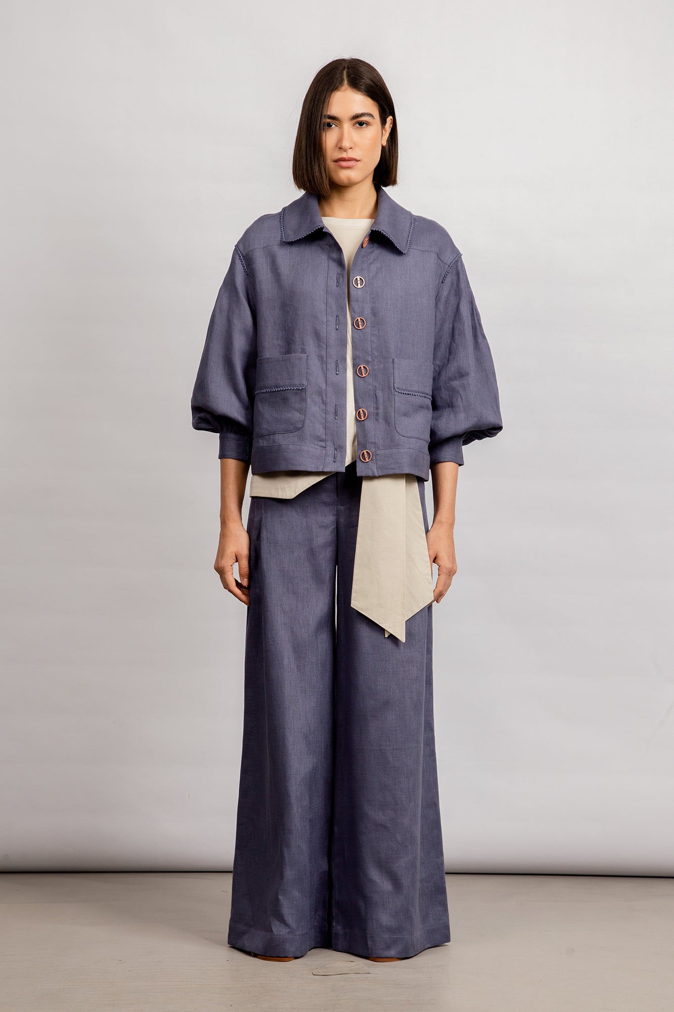 Ulani jacket | Steel - Paz Lifestyle 