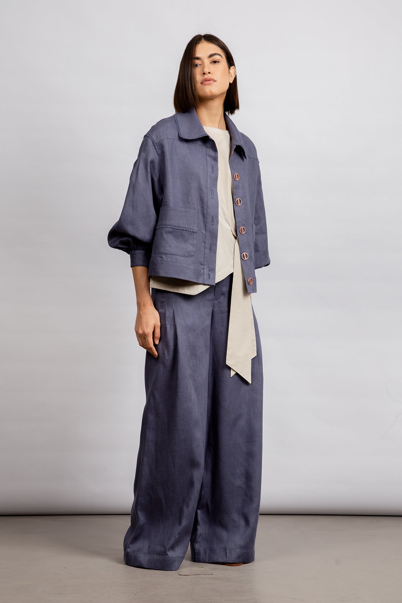 Ulani jacket | Steel - Paz Lifestyle 