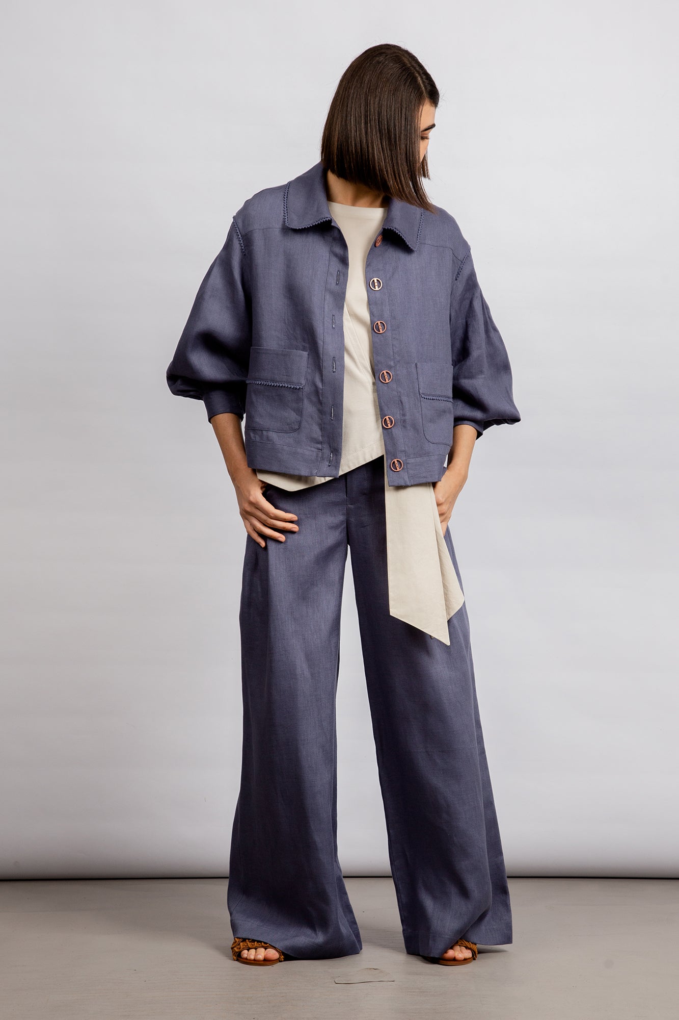 Ulani jacket | Steel - Paz Lifestyle 