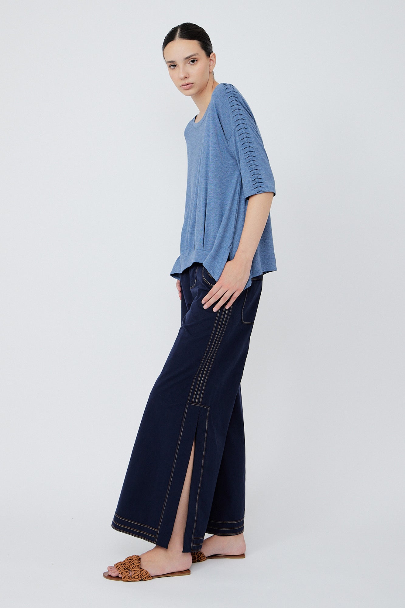 Vada Top | Blue - Paz Lifestyle 