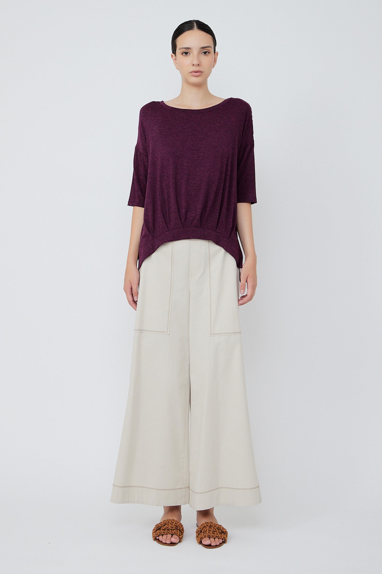 Vada Top | Cherry - Paz Lifestyle 