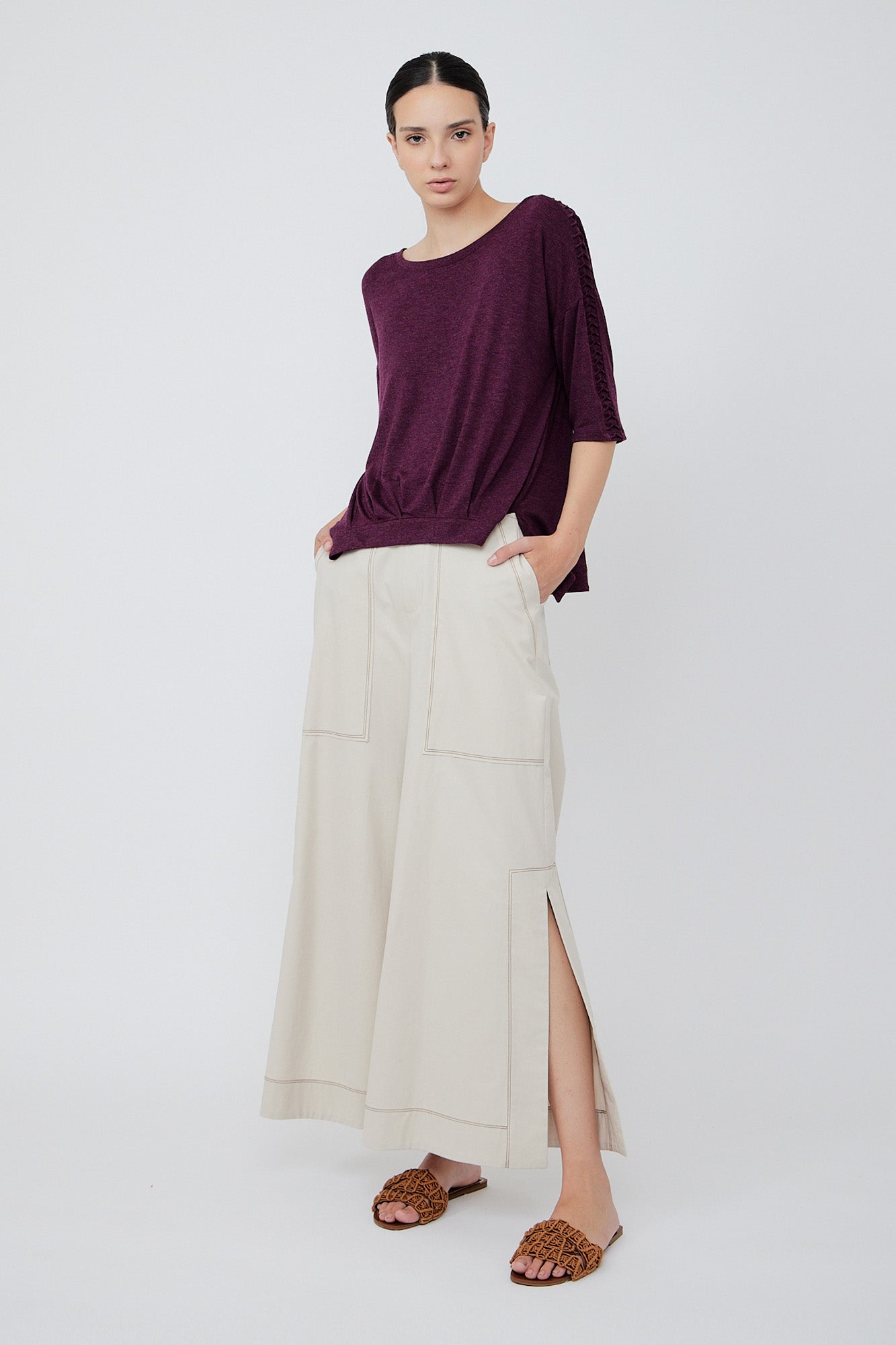 Vada Top | Cherry - Paz Lifestyle 