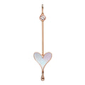 Love Wand Pendant in Rose Gold’s - Paz Lifestyle 