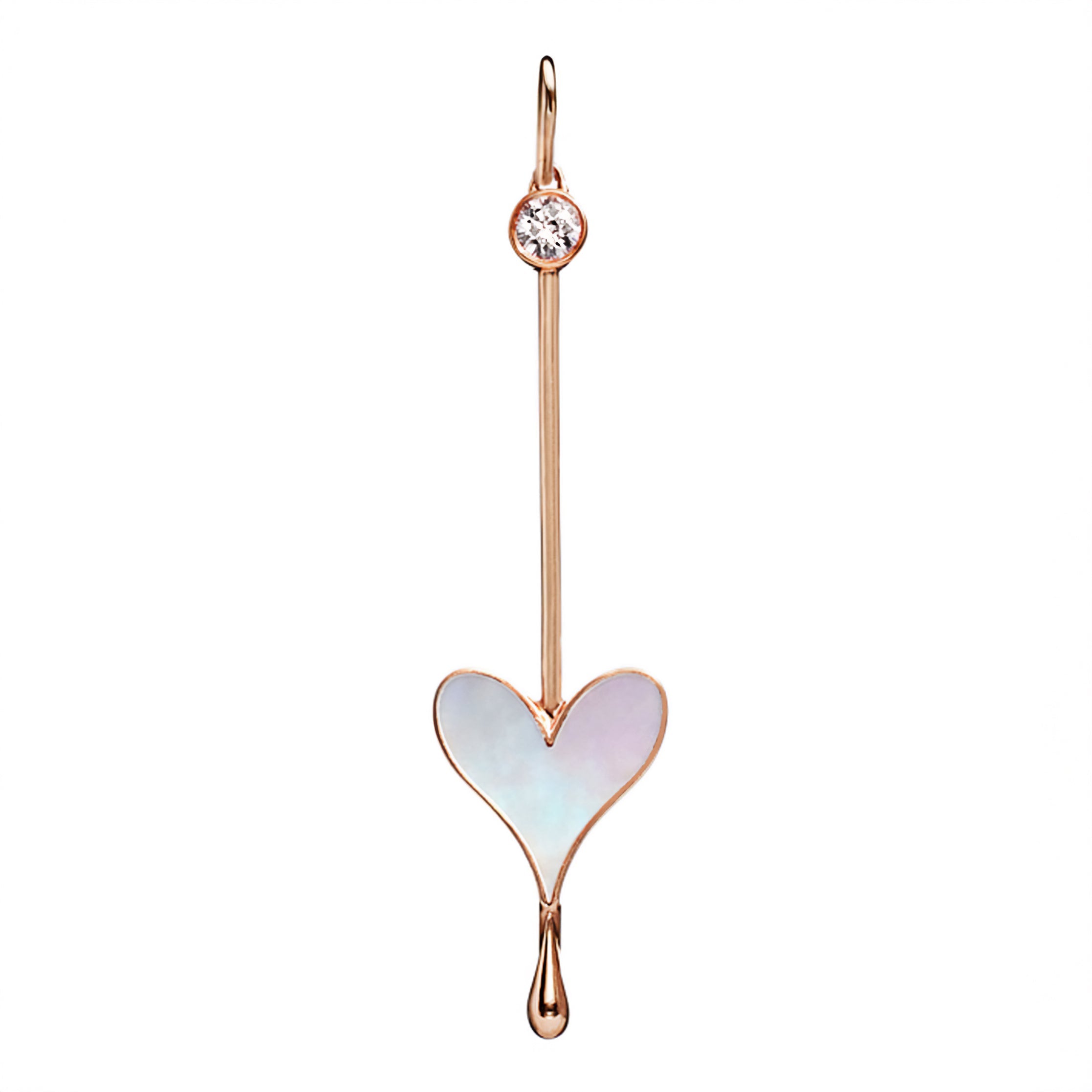 Love Wand Pendant in Rose Gold’s - Paz Lifestyle 