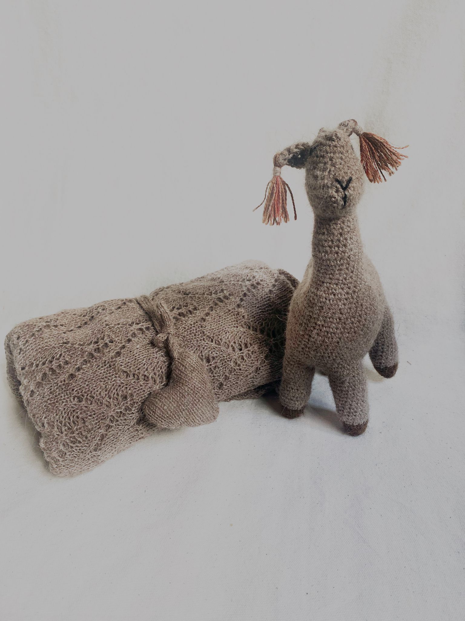 Alpaca Baby Blanket + Toy - Paz Lifestyle 