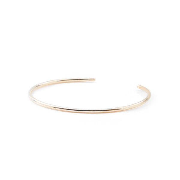 Thin Cuff Bracelet in Brass - Paz Lifestyle 
