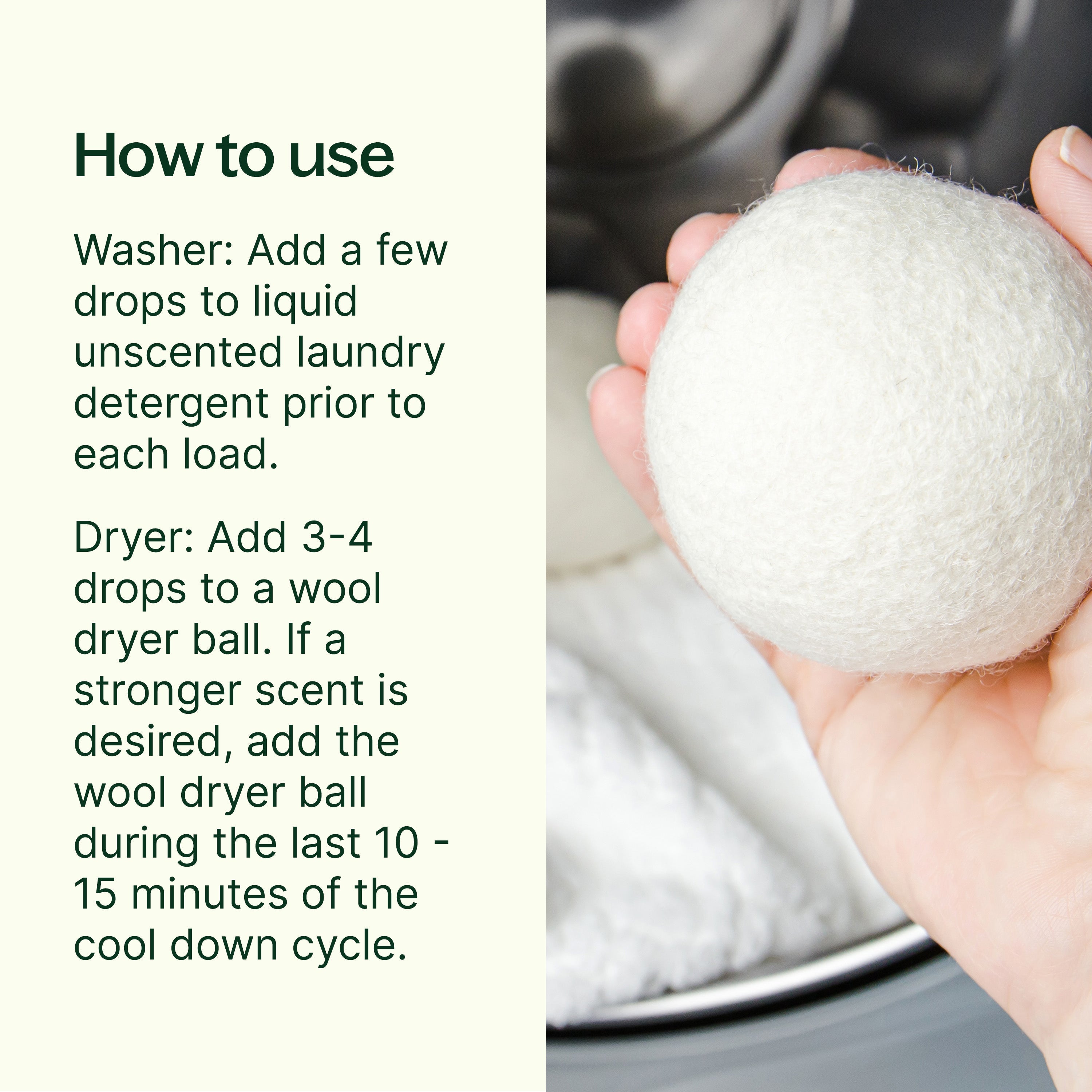 Wool Dryer Balls 6 Pack and Sparkling Laundry Blend 3 Pack - Paz Lifestyle 