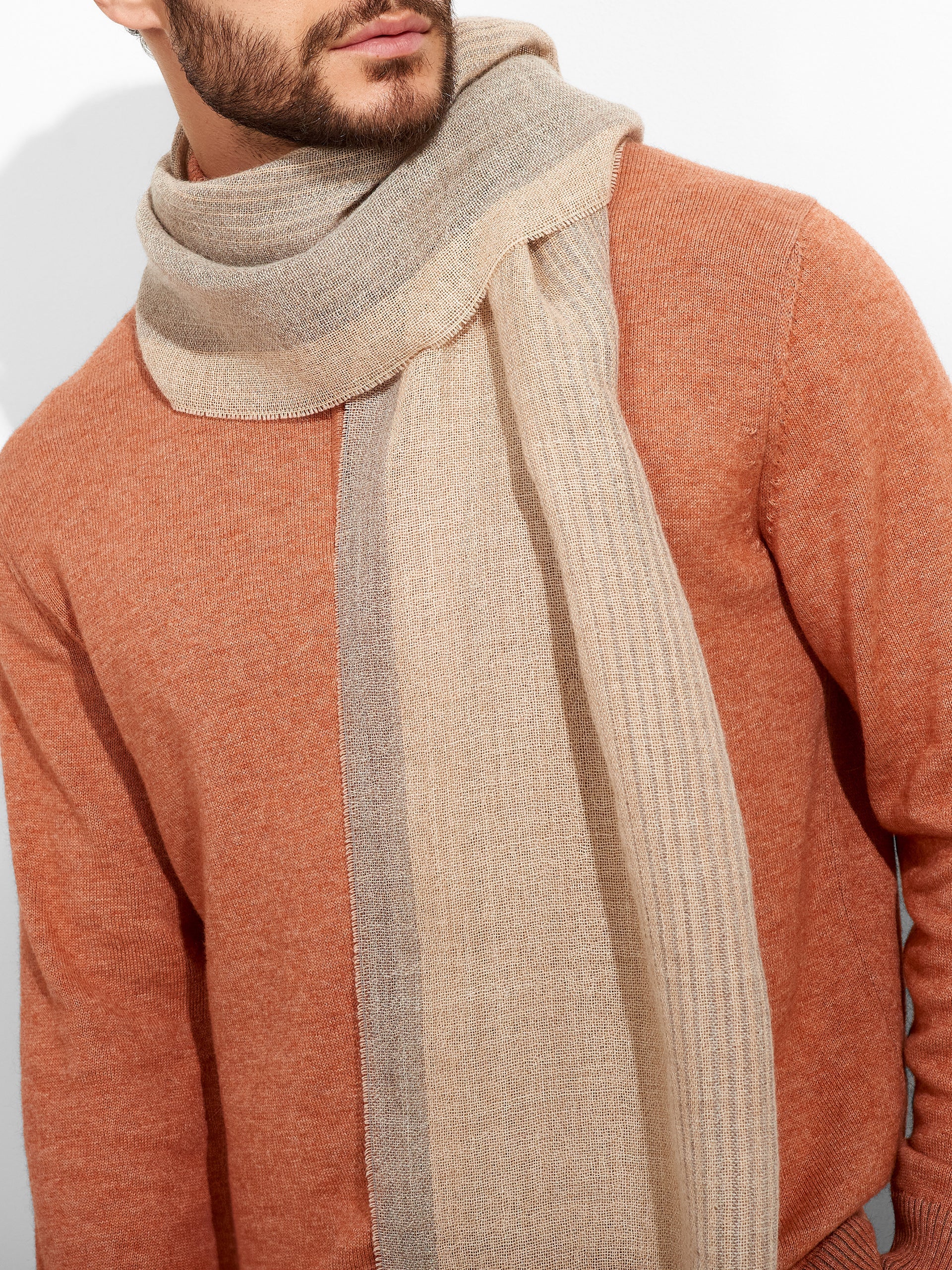 Pesca Shawl Baby Alpaca Color Grey